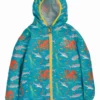 Frugi Blue Waterproof Recycled Sea Shark Rain Jacket