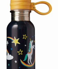 Frugi Steel Blue Unicorn Waterbottle