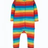 Frugi Red Organic Cotton Rainbow Stripe Footless Romper -Our Lil Trends Sales Store unnamed file 735 scaled