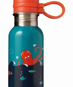 Frugi Blue Octopus Splish Splash Steel Bottle -Our Lil Trends Sales Store unnamed file 741