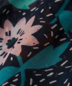 Frugi Maternity & Nursing Dahlias Blue Organic Dress -Our Lil Trends Sales Store unnamed file 76 scaled