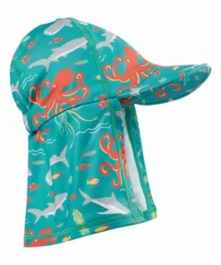 Frugi Blue Sea UPF 50+ Recycled Swim Legionnaires Hat -Our Lil Trends Sales Store unnamed file 760