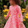 Frugi Organic Pink Unicorn Full Skirt Skater Dress -Our Lil Trends Sales Store unnamed file 78