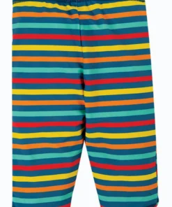 Frugi Blue UPF 50+ Rainbow Stripe Jammer Swim Shorts -Our Lil Trends Sales Store unnamed file 787 scaled