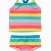 Frugi Natural Rainbow Stripe UPF 50+ Recycled Reef Tankini -Our Lil Trends Sales Store unnamed file 789 scaled