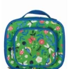 Frugi Green Floral Recycled Pack A Snack Lunch Bag