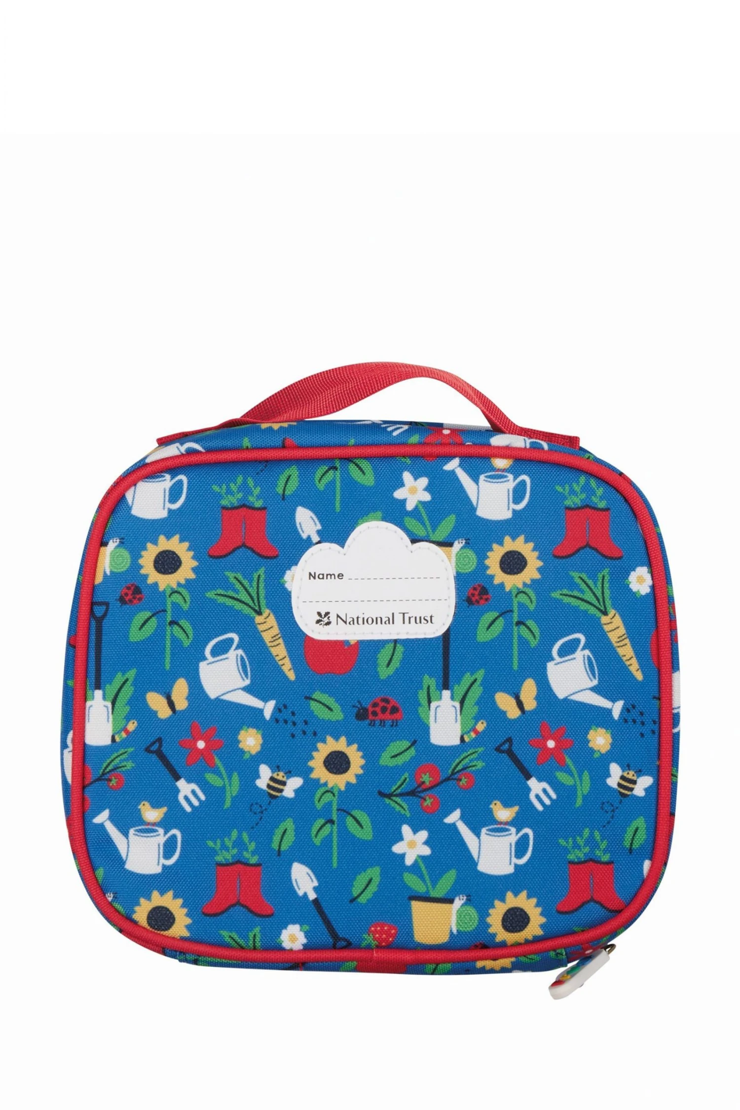 Frugi X The National Trust Blue Recycled Pack A Snack Lunch Bag 4 Frugi X The National Trust Blue Recycled Pack A Snack Lunch Bag - Image 2