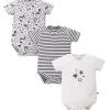 Frugi White Organic Cotton Body 3 Pack