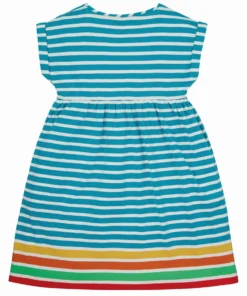 Frugi Blue Organic Rainbow Dress -Our Lil Trends Sales Store unnamed file 85 scaled